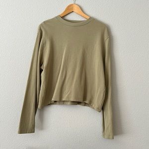 Acne studios sweatshirt in sage size medium designer